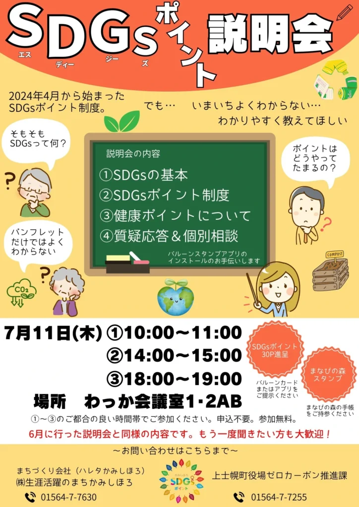 第2回SDGsポイント説明会